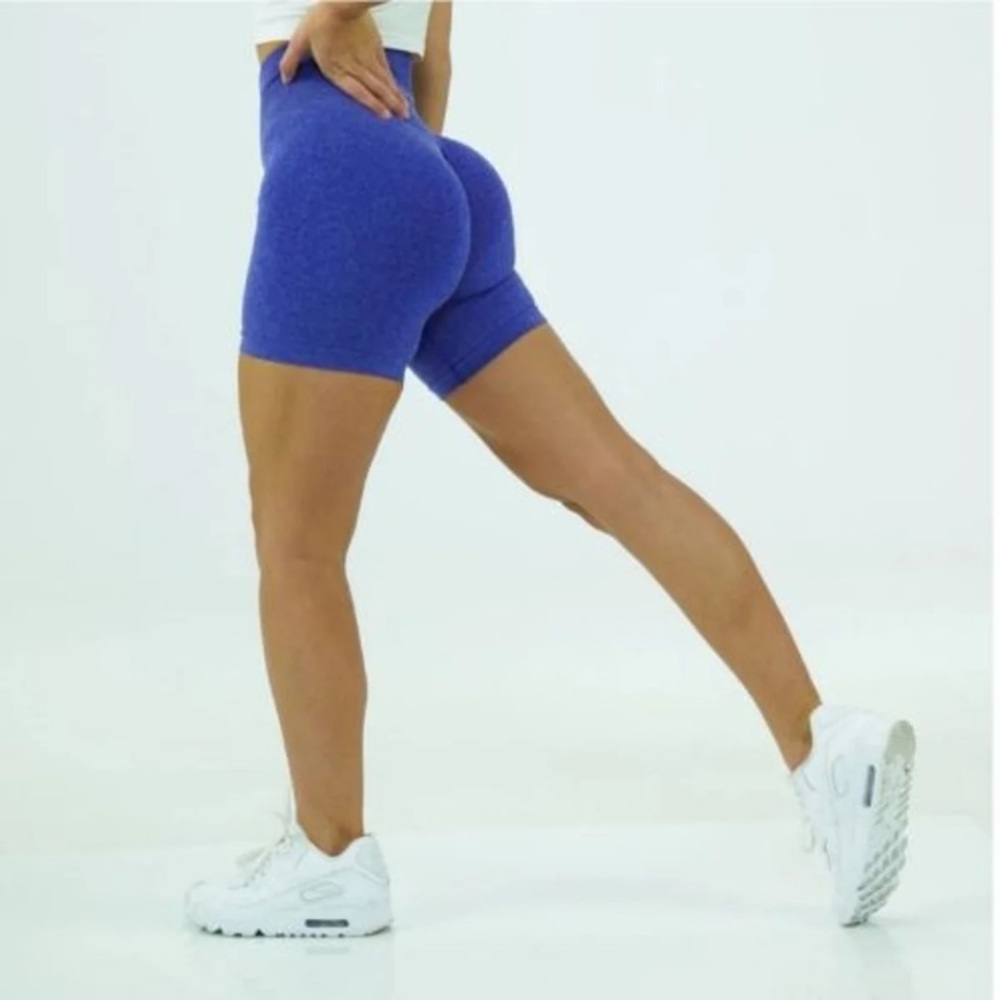 ISO Nvgtn electric blue shorts